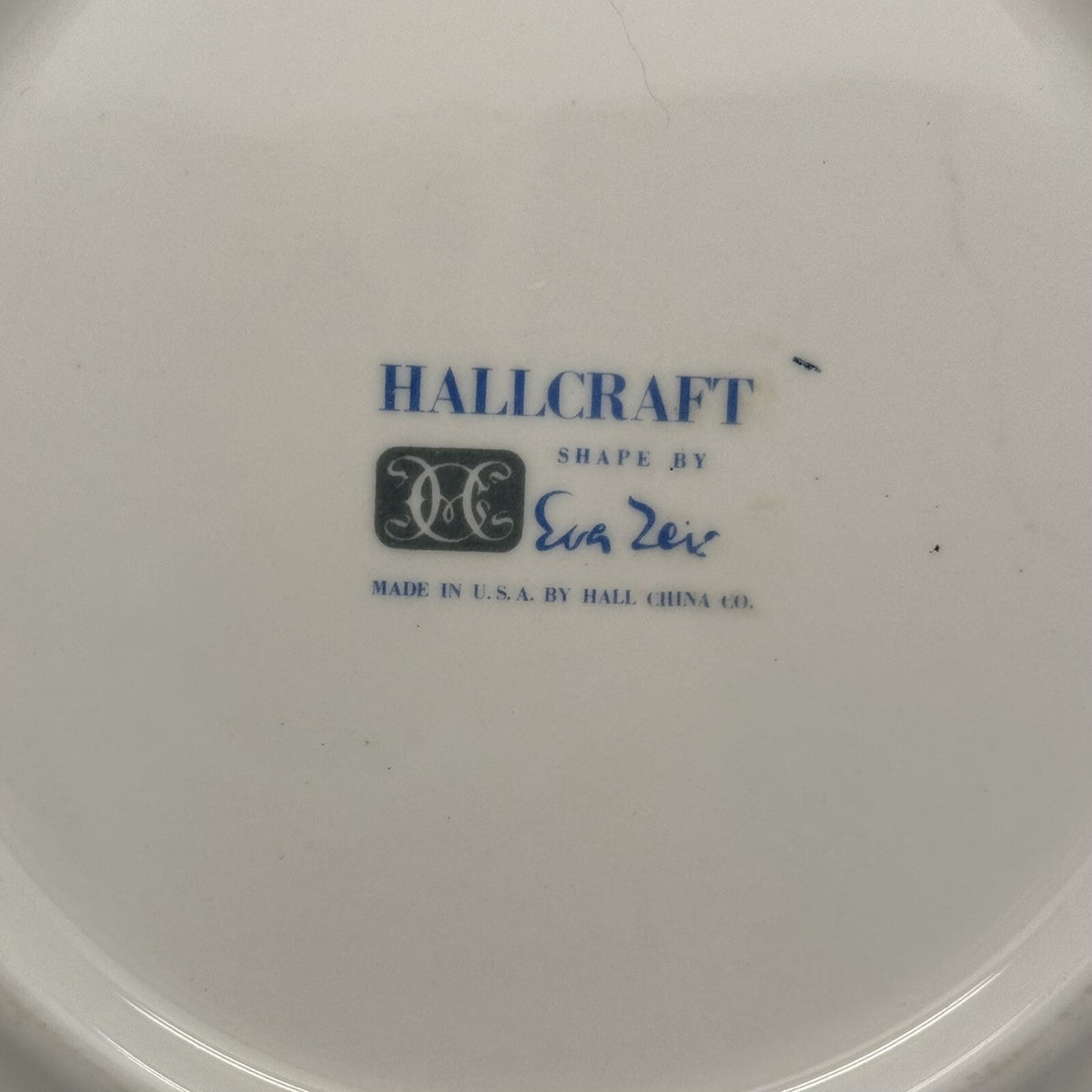 HALL Eva Zeisel HALLCRAFT HALL BOUQUET Lugged VEGETABLE BOWL (1952-1957)