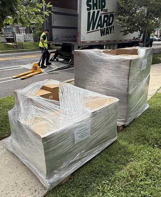 Harmony Kingdom Archives shipment arriving at AtopTheTables