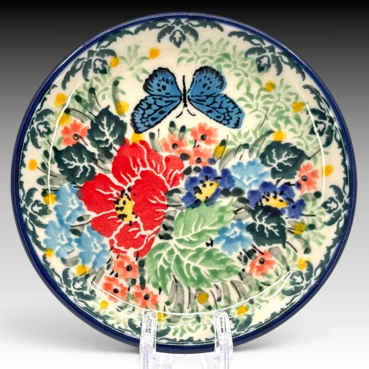 262-U4553 Polish pottery view 1