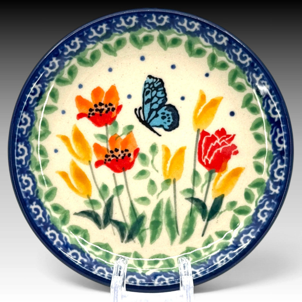 262-U5224 Polish pottery view 1