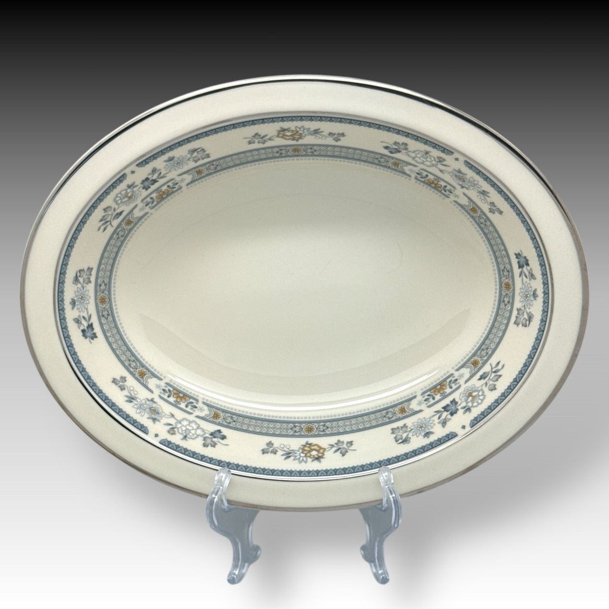 Minton PENROSE 2 Oval Vegetable Bowls FINE BONE CHINA England ROYAL DOULTON 1976