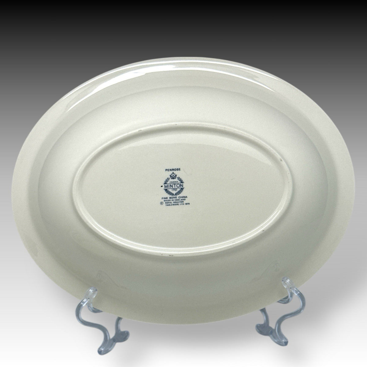 Minton PENROSE 2 Oval Vegetable Bowls FINE BONE CHINA England ROYAL DOULTON 1976