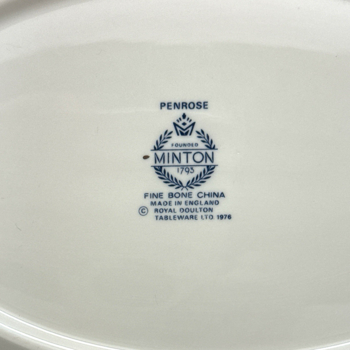 Minton PENROSE 2 Oval Vegetable Bowls FINE BONE CHINA England ROYAL DOULTON 1976