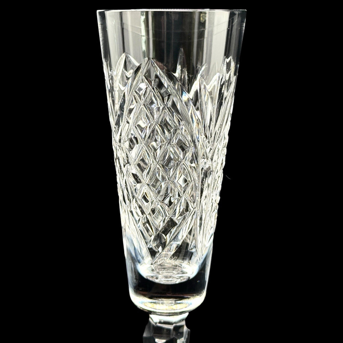 Tipperary Dove Hill Irish Crystal Champagne Flute, 8.25 Inch, Ribbon Ireland