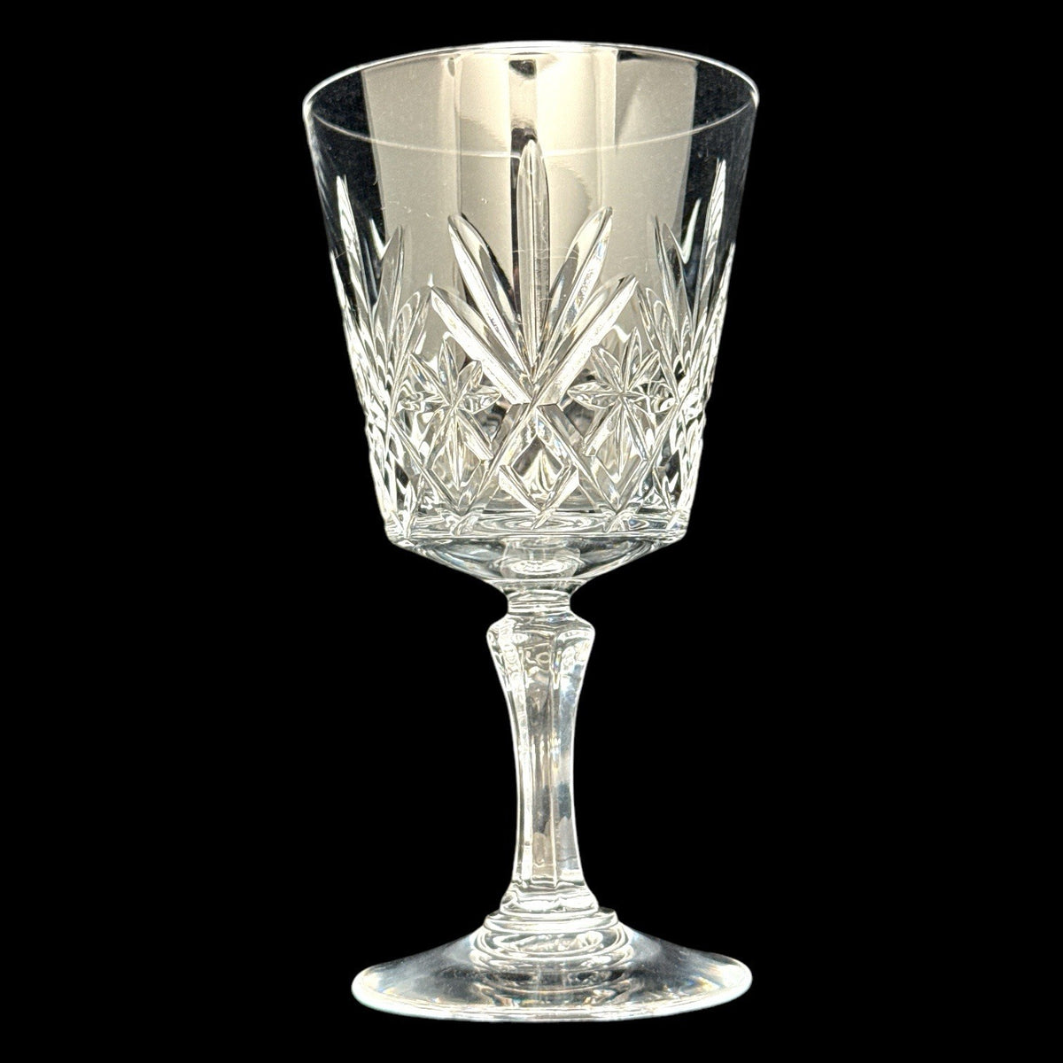 Set of 6 D’Arques Durand Chantilly Crystal Wine Glasses France 5.5” EUC 5 oz