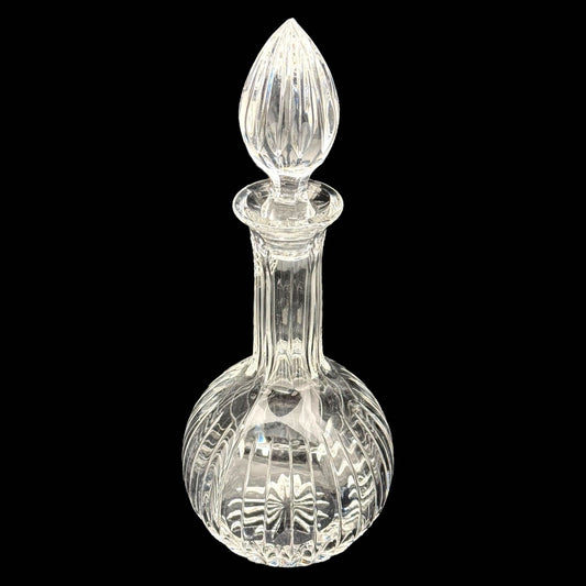 Vintage Royal Gallery 24% LEAD CRYSTAL Glass Liquor DECANTER Czech Republic 2001