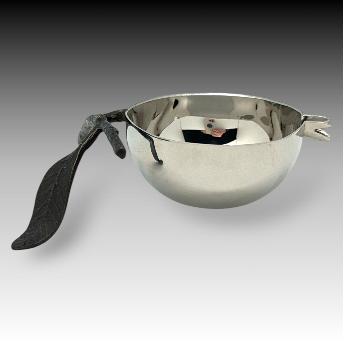 MICHAEL ARAM POMEGRANATE Twig Small Bowl w/ Box & COA Handmade Sculptural Art
