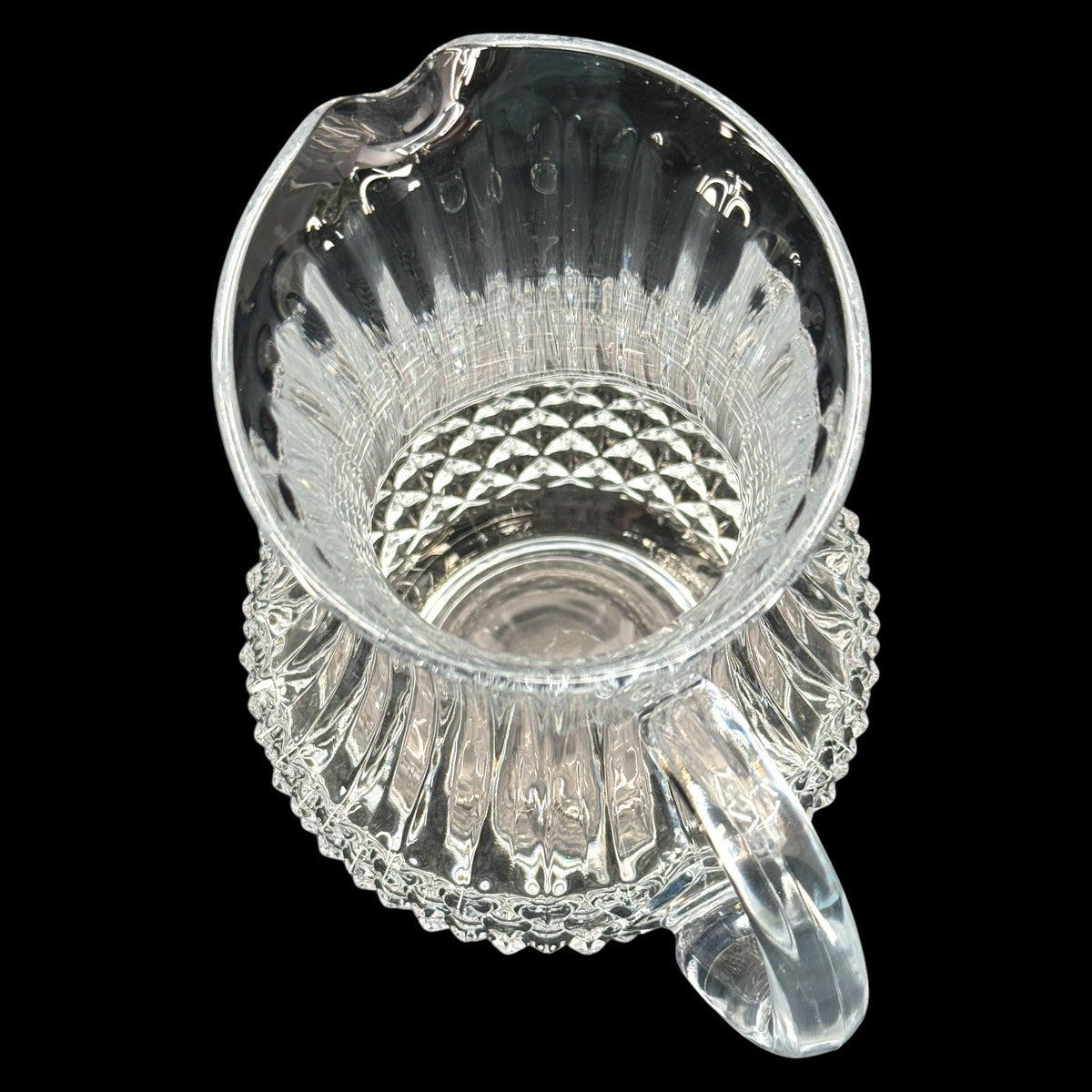 JG Durand Cristal D'Arques Longchamp 24% Lead Crystal Water Pitcher 40 Oz France