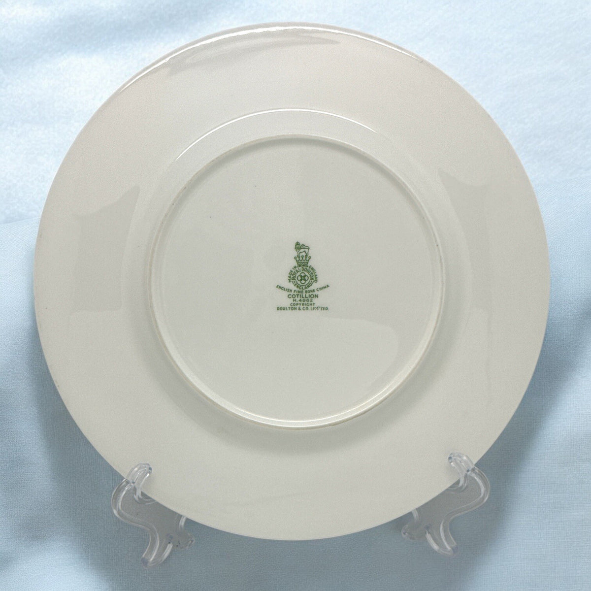 Set of Five 1941-1974 Royal Doulton COTILLION SALAD PLATES 8.0” England 5 Plates