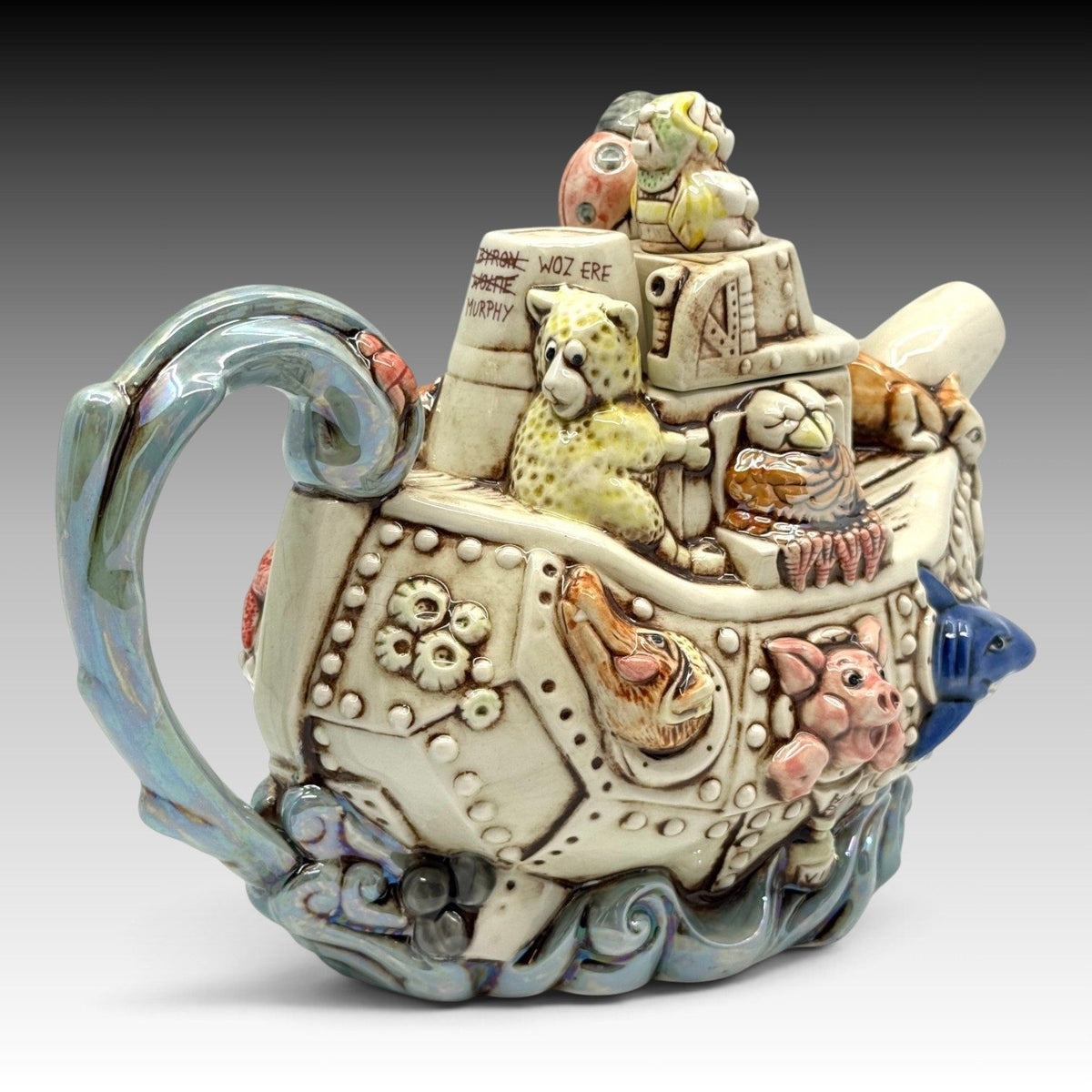Harmony Kingdom Ark Teapot YT42HK Prototype Cardew Limited Edition