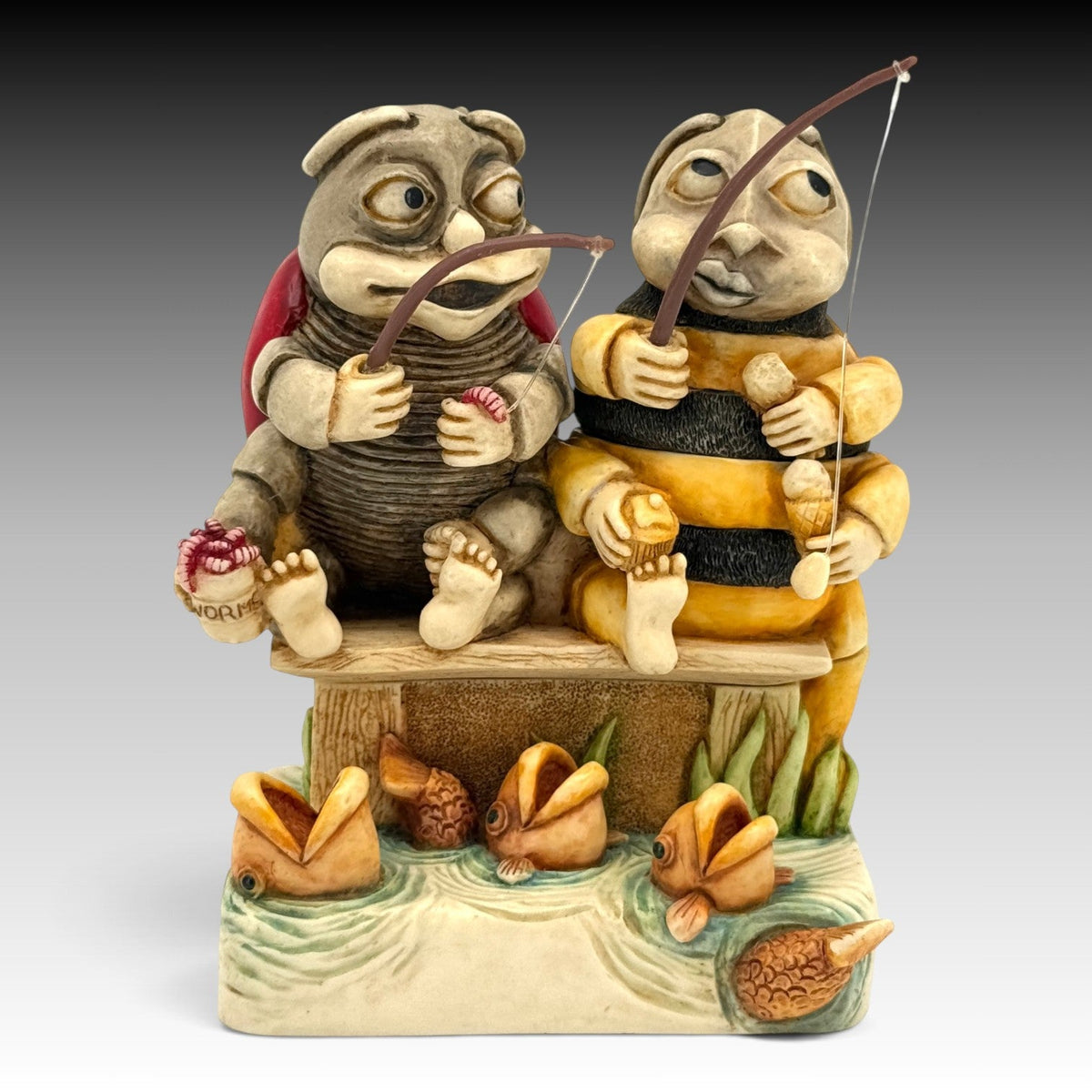 Harmony Kingdom Byron & Bumbles RW00BB Archive photo 1