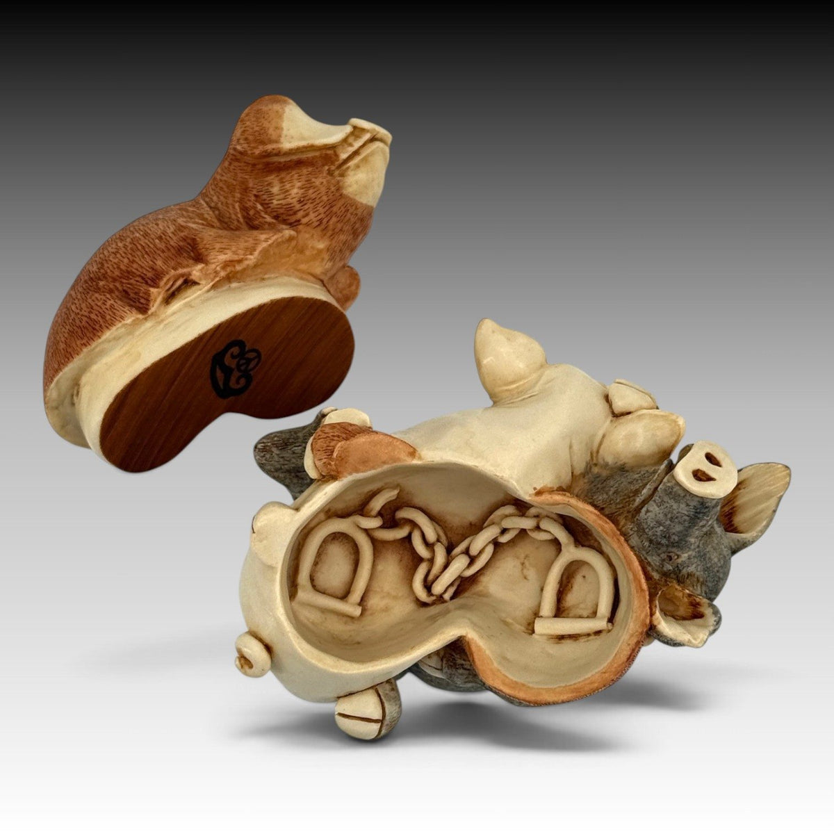 Harmony Kingdom A Love Supreme Pigs RW03PI Monique Baldwin Archive