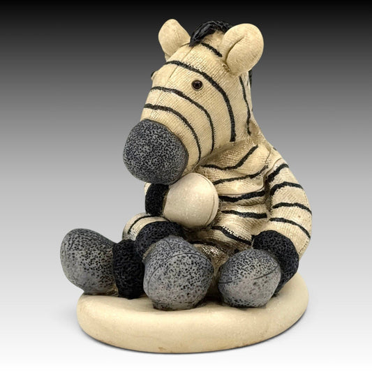 Harmony Kingdom Mini Ebsy Zebra RW05EB Peter Calvesbert Archive