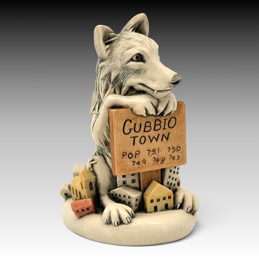 Harmony Kingdom Gubbio Town Wolf Peace RW06WO Archive
