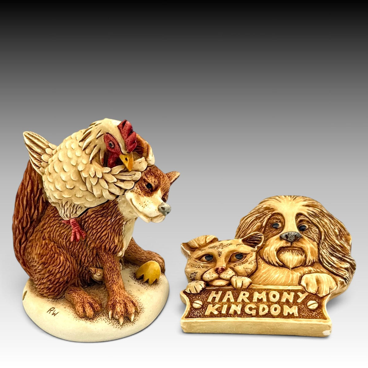 Harmony Kingdom Peaceable Kingdom RWIGK03 2003 Royal Watch Club Kit