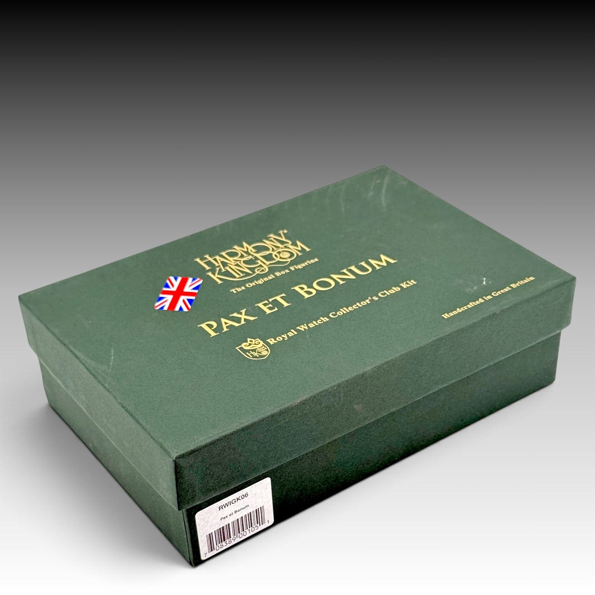 Harmony Kingdom Pax Et Bonum RWIGK06 2006 Royal Watch Club Kit Box Pin