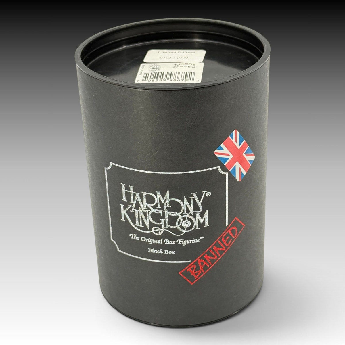 Harmony Kingdom Coup d'etat TJBB08 Black Box Limited Edition Archive