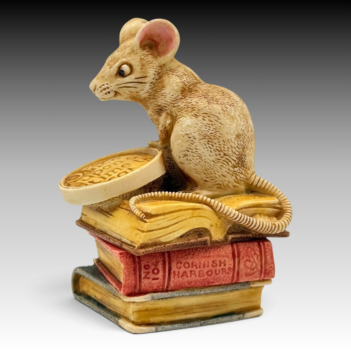 Harmony Kingdom Balzac TJDLMI2 Literary Mouse Archive Box Figurine