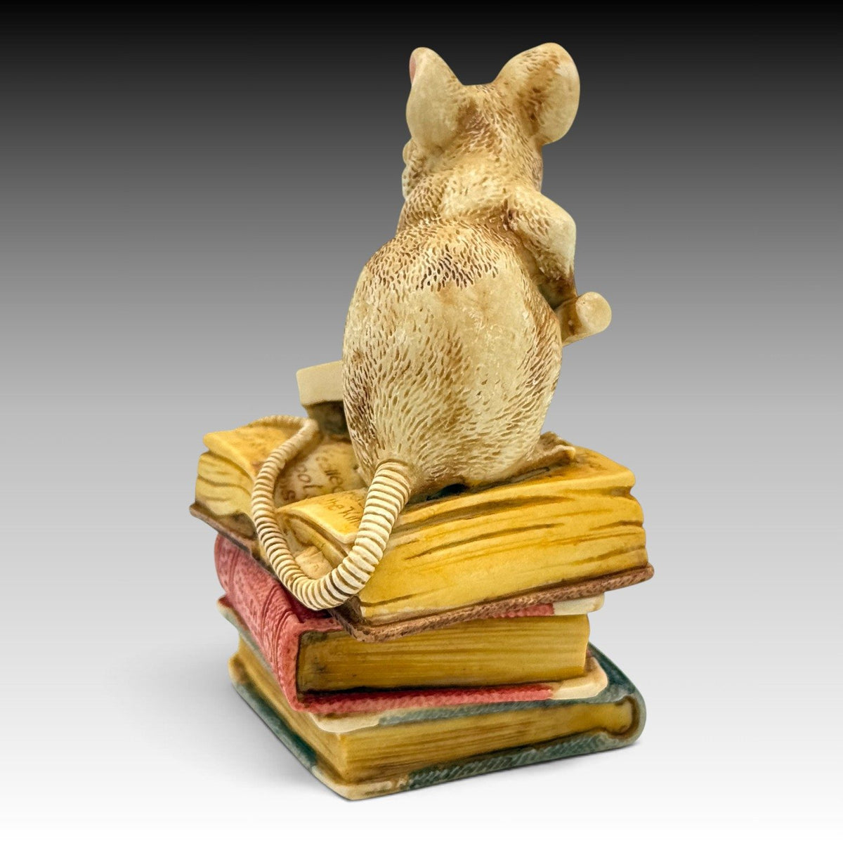 Harmony Kingdom Balzac TJDLMI2 Literary Mouse Archive Box Figurine
