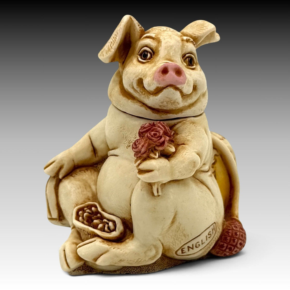 Harmony Kingdom Fragonard TJDLPI David Lawrence Pig Archive
