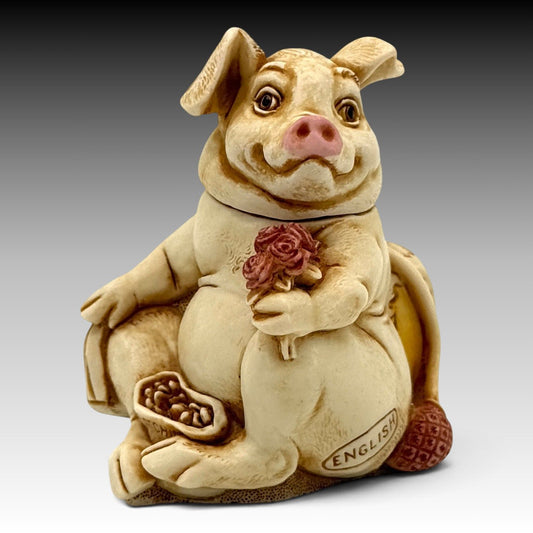 Harmony Kingdom Fragonard TJDLPI David Lawrence Pig Archive