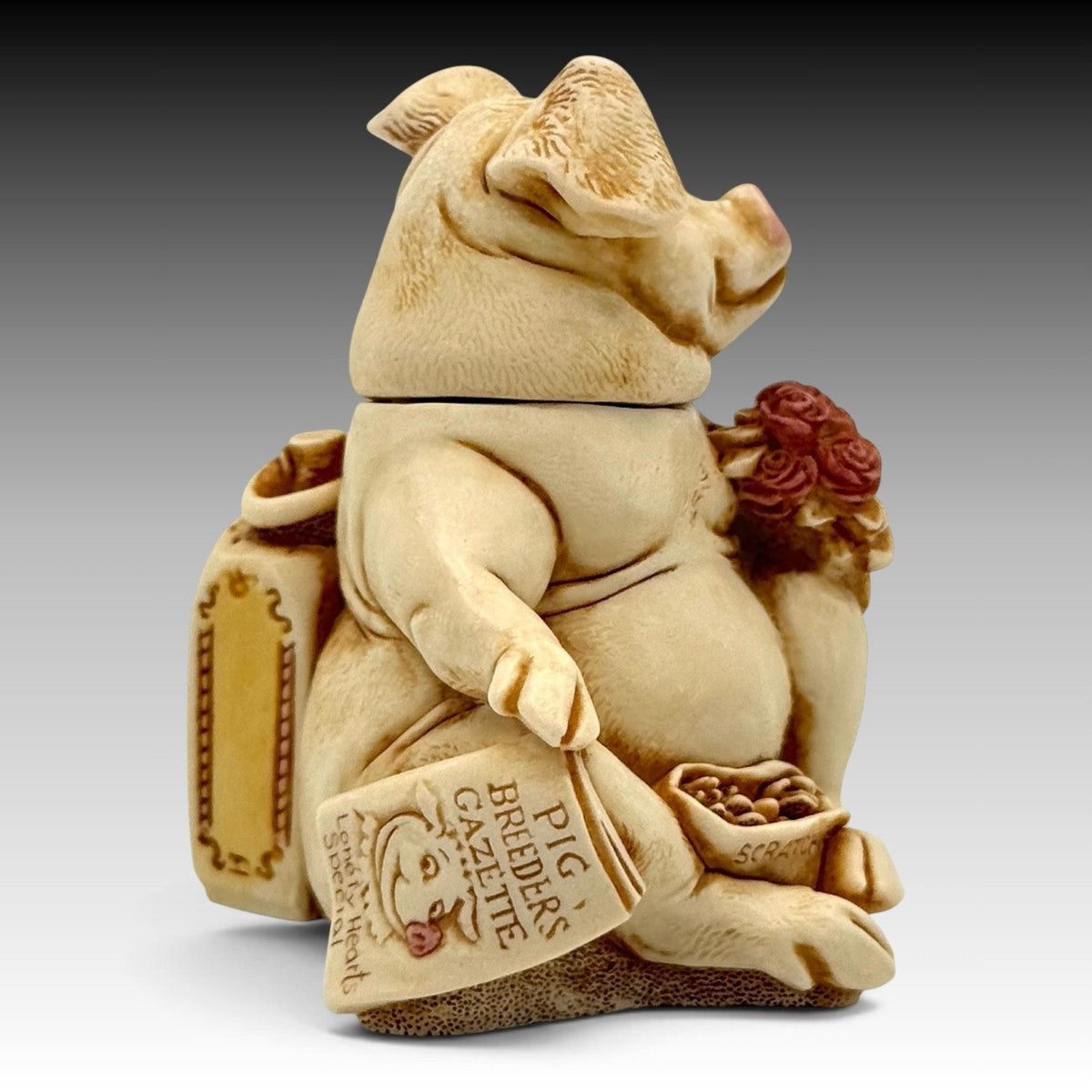 Harmony Kingdom Fragonard TJDLPI David Lawrence Pig Archive