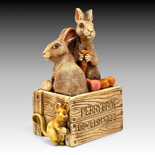 Harmony Kingdom The Perry Brothers TJDLRA Rabbits Archive