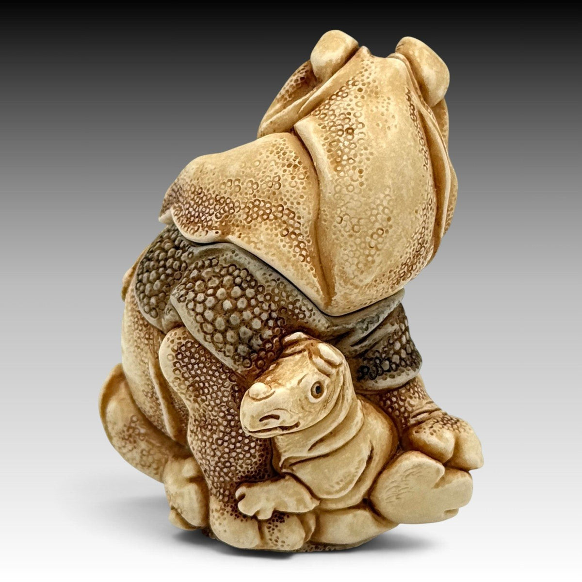 Harmony Kingdom Hot & Heavy  Rhinoceros TJDLRH David Lawrence Archive