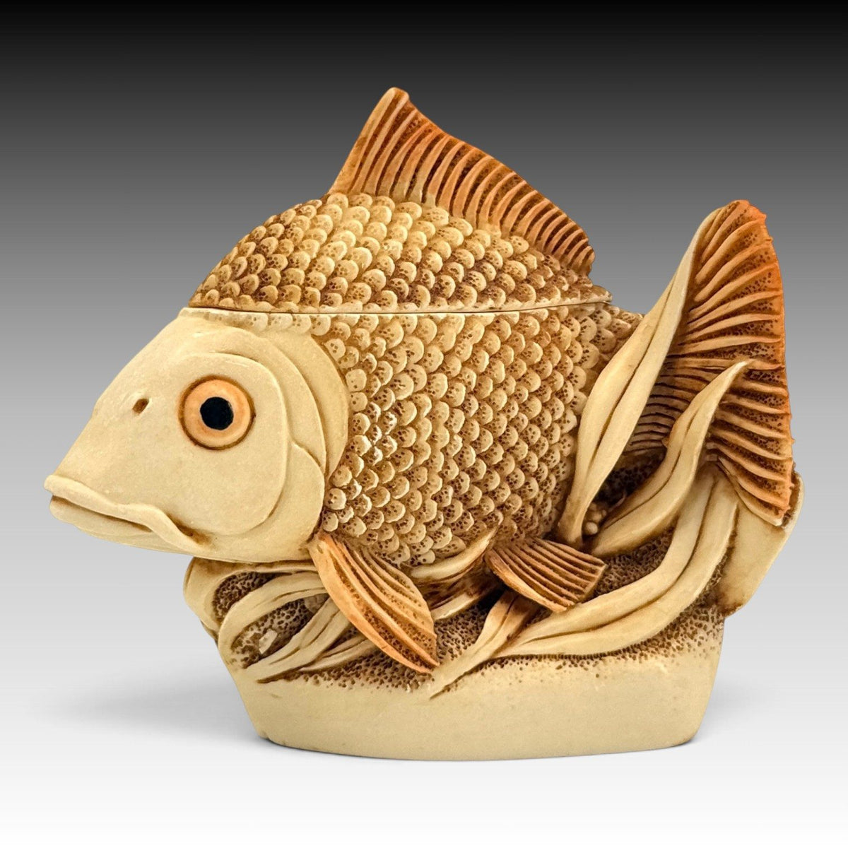 Harmony Kingdom Midas Touch TJFI3 Fish Mini Treasure Jest England Archive