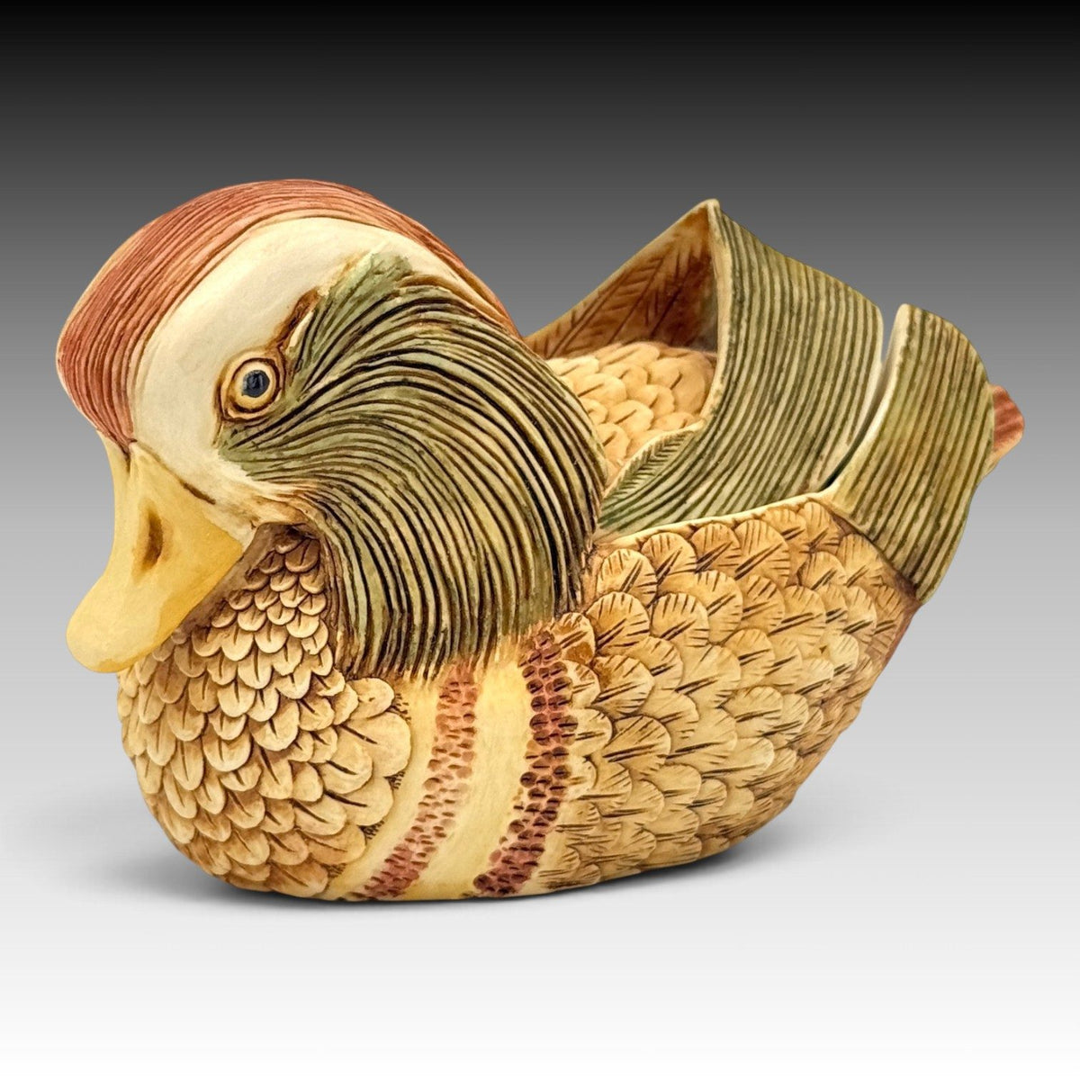 Harmony Kingdom Drake's Fancy TJLDU4 Mandarin Duck Archive Box Figurine
