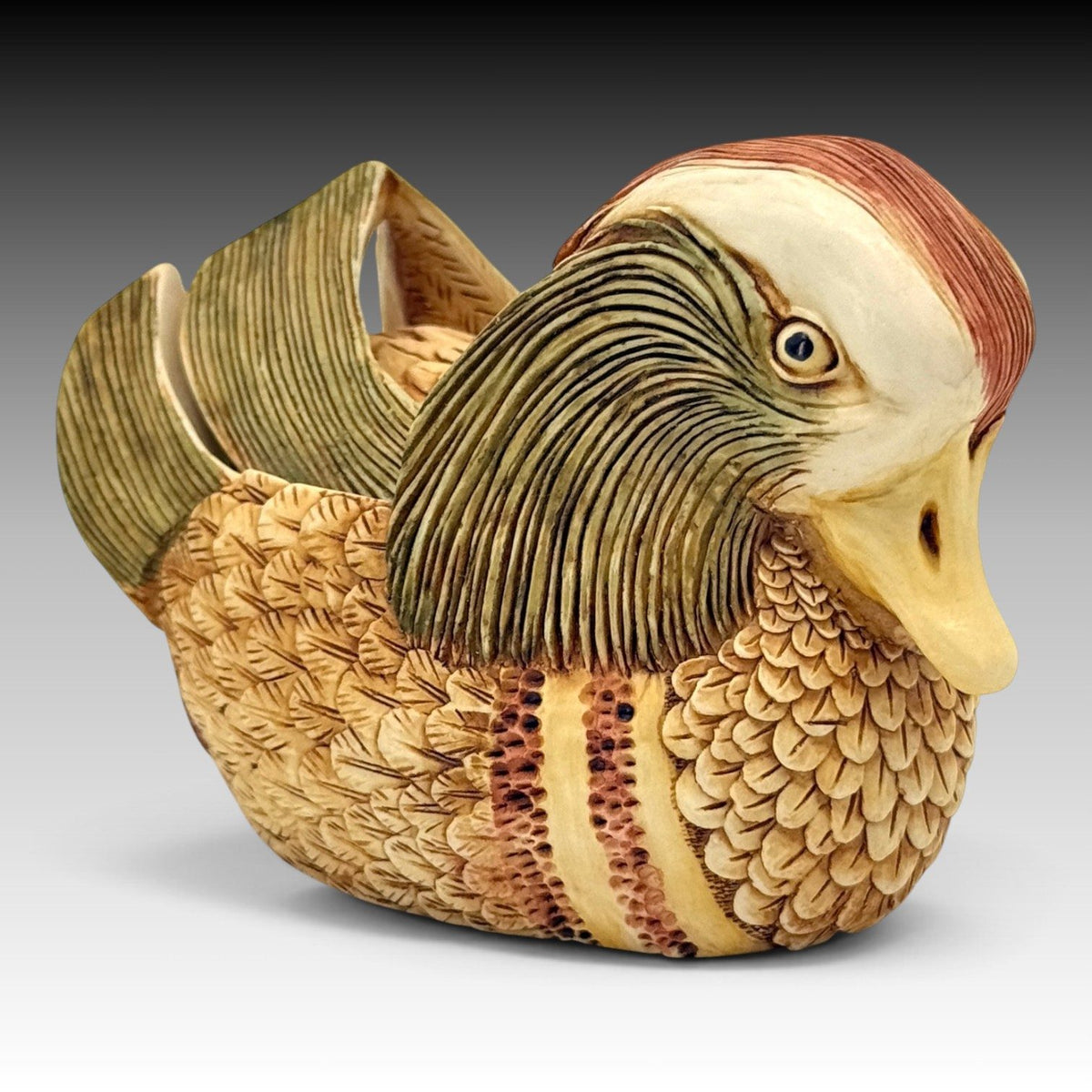 Harmony Kingdom Drake's Fancy TJLDU4 Mandarin Duck Archive Box Figurine