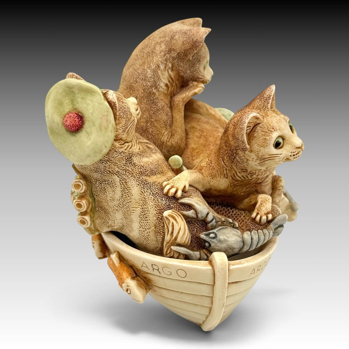 Harmony Kingdom Lawrence Ahoy TJLES04DL David Lawrence Archive Box Figurine