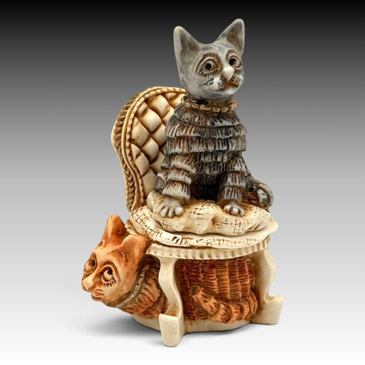 Harmony Kingdom Clair de Meow TJMINEVE5 Cat Archive Box Figurine