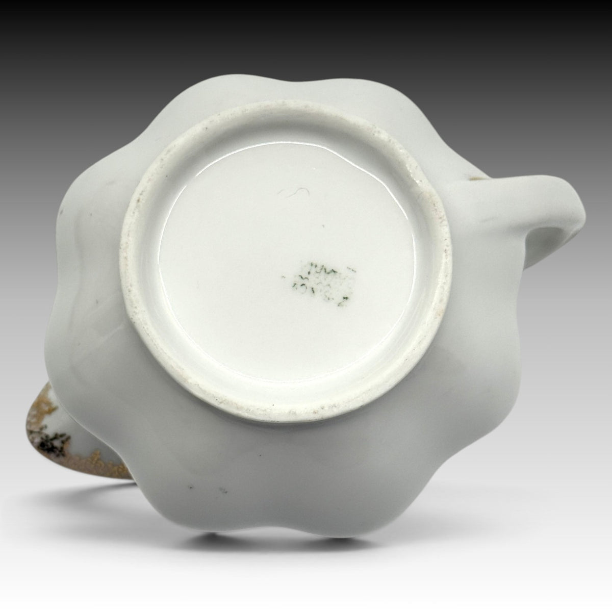 Antique Z.S. & Co. Bavaria signed floral porcelain teapot creamer and sugar set
